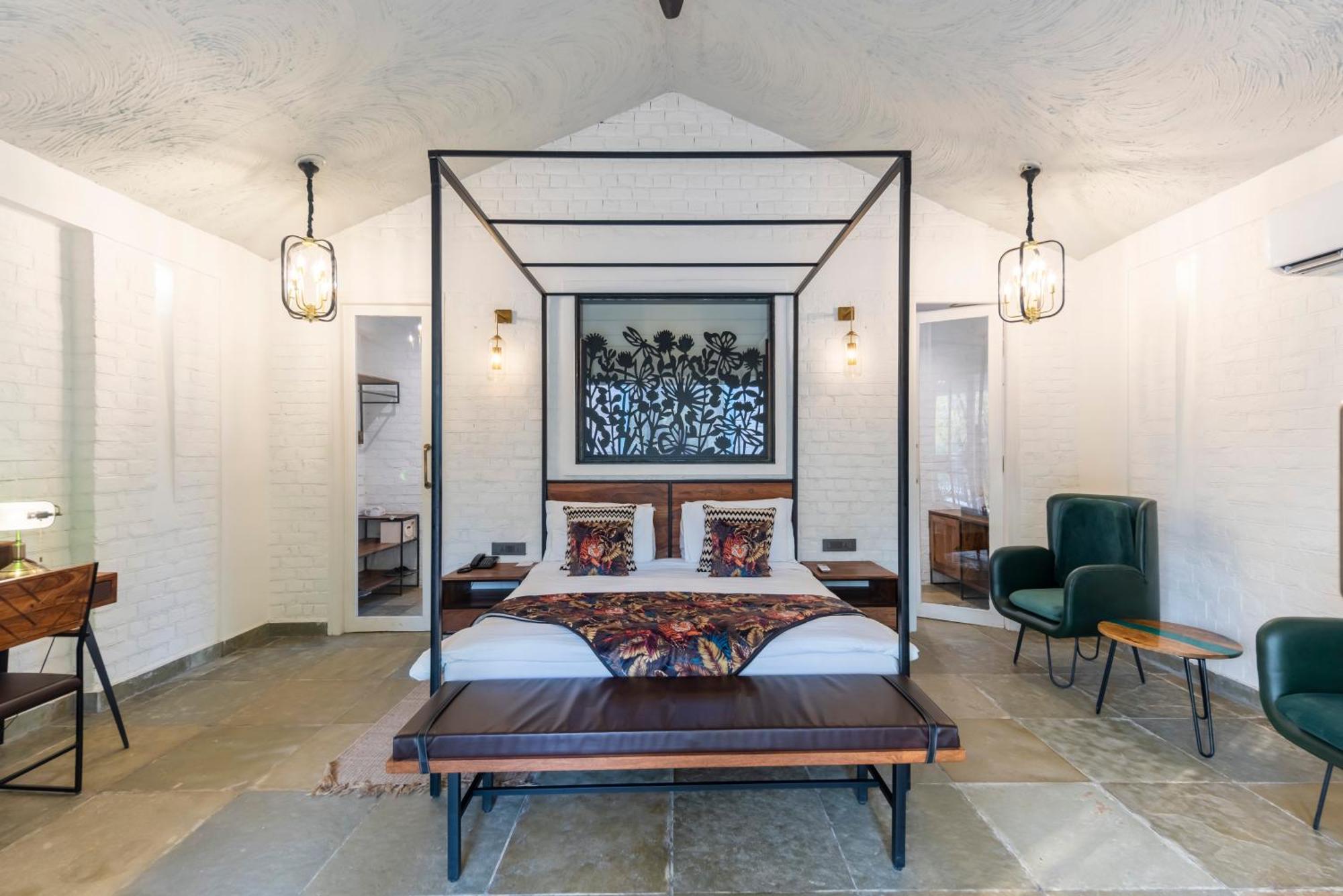 Vanaashrya Resort And Spa Sariska Tehla Esterno foto
